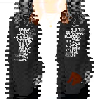 In My Monster Truck Mama Era Women Sweatshirt - Monsterry