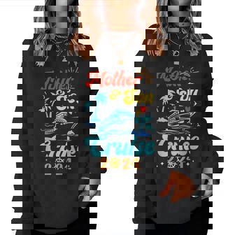 Mother Son Cruise 2024 Family Matching Trip Mom Son Women Sweatshirt | Mazezy
