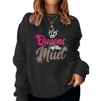 Mud Run For Mud Girl Run Mud Team Sweatshirt Frauen - Seseable