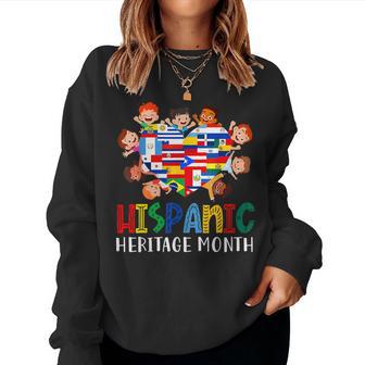National Hispanic Heritage Month Latino Kid Boy Girl Toddler Women Sweatshirt | Seseable UK