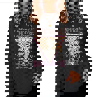 Nightmare Before Coffee Skeleton Spooky Season Halloween Women Sweatshirt - Monsterry