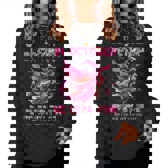 In October We Wear Pink Witch Women Sweatshirt | Seseable UK