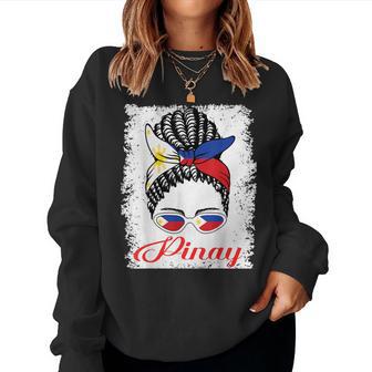 Philippines Pinay Filipina Girl Pride Women Sweatshirt - Thegiftio UK