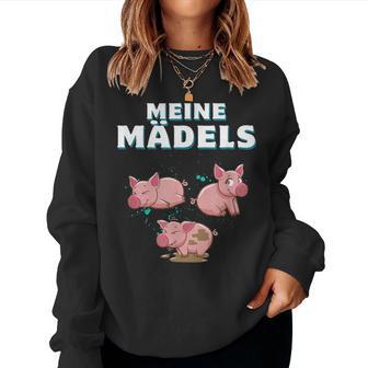 Pig Women's Pig Farmer's Sweatshirt Frauen - Geschenkecke