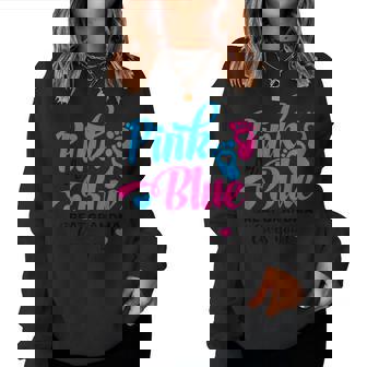 Pink Or Blue Great Grandma Loves You Gender Reveal Baby Women Sweatshirt | Seseable UK