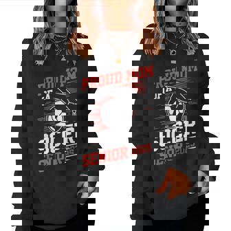 Proud Mom Of A Soccer Senior 2025 Women Sweatshirt - Thegiftio