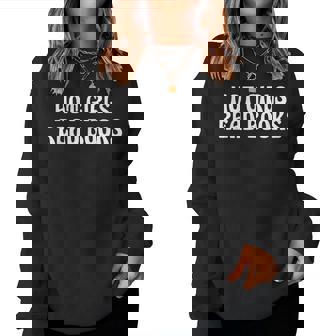 Ragazze Calde Leggono Libri Women Sweatshirt - Novitaregali