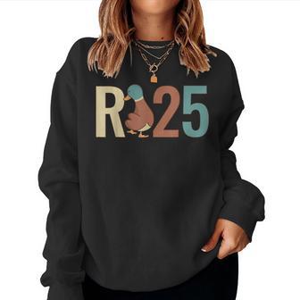 Rente Duck R Duck 25 Rentnerin Rentner Rente 2025 Sweatshirt Frauen - Geschenkecke