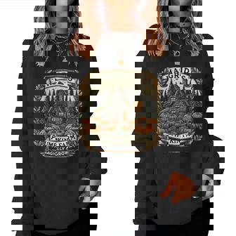 Retro Fall Hagrid's Pumpkin Farm Patch Autumn -Fall Hagrid's Women Sweatshirt | Mazezy