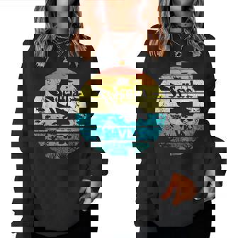 Retro Scuba Vbs 2024 Underwater Jesus Christian Bible Diving Women Sweatshirt - Monsterry