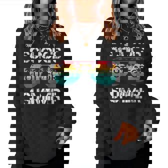 Retro Vintage Style Summer Dress School's Out For Summer Women Sweatshirt - Monsterry