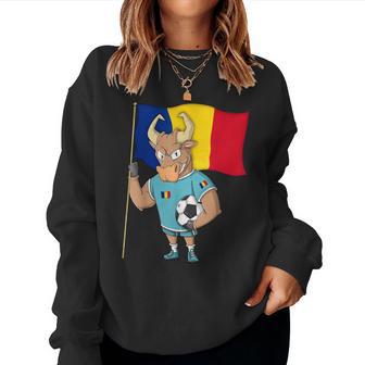 Romania Taurus Fans Sweatshirt Frauen - Seseable