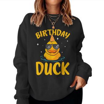 Rubber Duckies Birthday Duck Rubber Duck Women Sweatshirt - Thegiftio UK