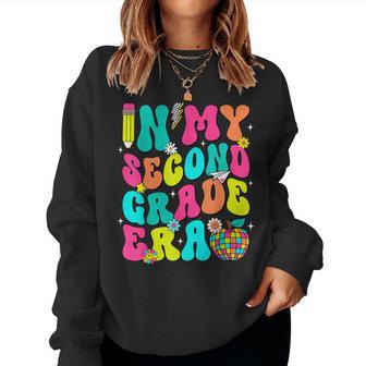 In My Second Grade Era Back To School First Day Of School Women Sweatshirt - Thegiftio UK