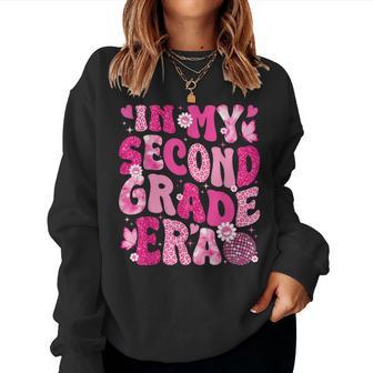 In My Second Grade Era Teachers Back To School Girls Women Sweatshirt - Thegiftio UK