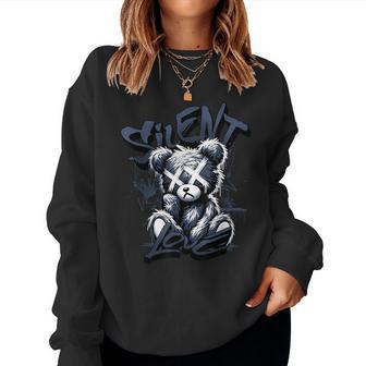 Silent Love Low Diffused Blue 11S Matching For Women Women Sweatshirt - Thegiftio UK