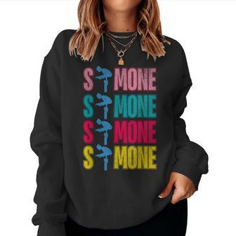 Simone T World Champion Retro Boys And Girls Women Sweatshirt - Thegiftio UK