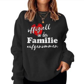 Son-In-Law Daughter In Law Sweatshirt Frauen - Geschenkecke