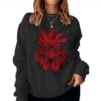 South Carolina Retro Cock Vintage State Varsity Women Sweatshirt | Seseable UK
