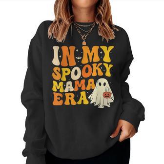 In My Spooky Mama Era Halloween Costume Mom Womens Women Sweatshirt - Thegiftio UK