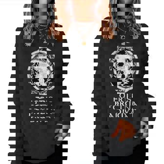 Spqr Fortis Fortuna Adiuvat Casco De Centurion Romano Sudadera Mujer - Regaloses