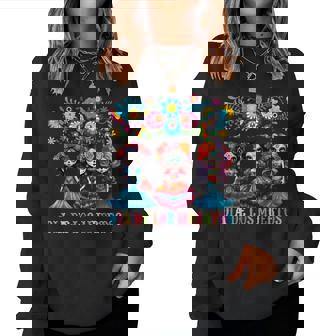 Sugar Skull Dia De Los Muertos Catrina Day Of The Dead Women Sweatshirt | Mazezy