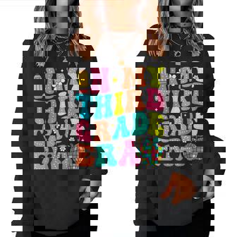 In My Third Grade Era 3Rd Grade Vibes Back To School Women Sweatshirt | Seseable CA