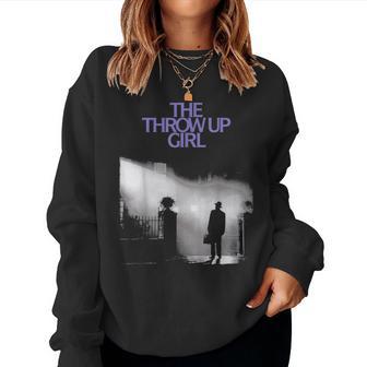The Throw Up Girl Women Sweatshirt - Thegiftio UK