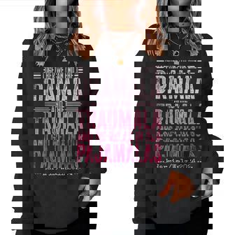 Together We Can End The Dramala And The Traumala Women Women Sweatshirt - Thegiftio UK