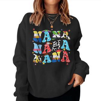 Toy Nana Story Fathers Day Women Women Sweatshirt - Thegiftio UK