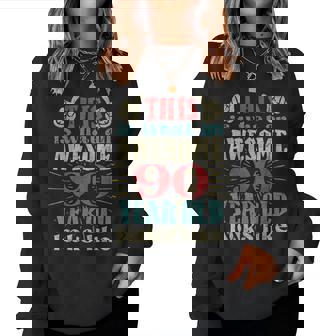 Vintage 1931 90Th Birthday For 90 Year Old Women Sweatshirt - Thegiftio