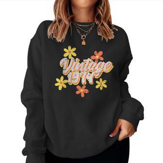 Vintage 1974 Nice 50 Year Old Bday 50Th Birthday Women Sweatshirt - Thegiftio UK
