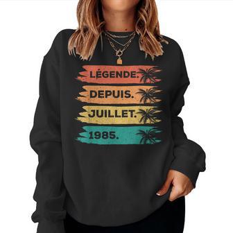 Vintage Juillet 1985 39 Ans Homme Anniversaire Women Sweatshirt - Cadeauxyz