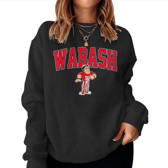 Wabash College Arch Vintage Sports Women Women Sweatshirt - Thegiftio UK