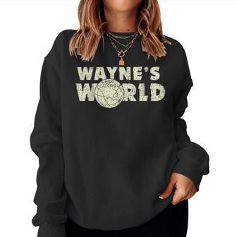 Wayne's World Retro Vintage 90S Movie Film For Women Women Sweatshirt - Thegiftio UK