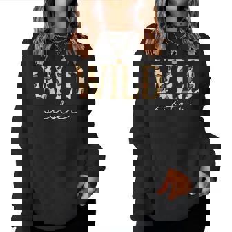 Wild Sister Niños Hijo Hija Hermanos Hermanas Sudadera Mujer - Regaloses