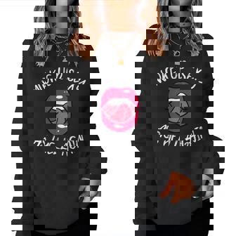 Woke Up Sexy As Hell Again Sarcastic Quote Women Sweatshirt - Monsterry