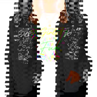 Woman Girls Just Wanna Have Fun This Is My 80S Costume Party Women Sweatshirt - Thegiftio UK