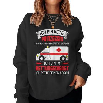 Women's Rettungsdienst Paramedic Sweatshirt Frauen - Geschenkecke