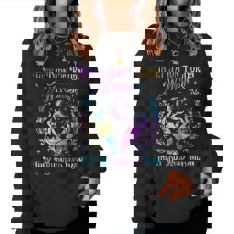 They Didn't Burn Witches They Burned Halloween Tie Dye Women Sweatshirt | Mazezy