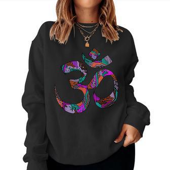 Yoga Om Symbol Outfit Yogi Yoga Teacher Sweatshirt Frauen - Geschenkecke