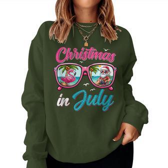 Christmas In July Santa For Women Women Sweatshirt - Thegiftio UK