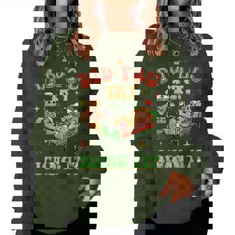 Christmas School Nurse Xmas Did You Try Icing It Gingerbread Women Sweatshirt - Monsterry