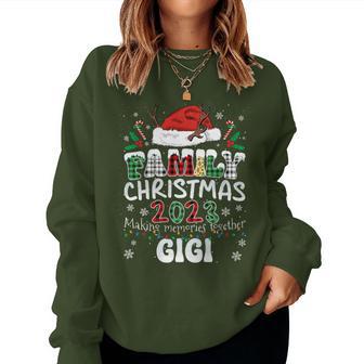 Family Christmas 2023 Making Memories Together Gigi Women Sweatshirt - Monsterry