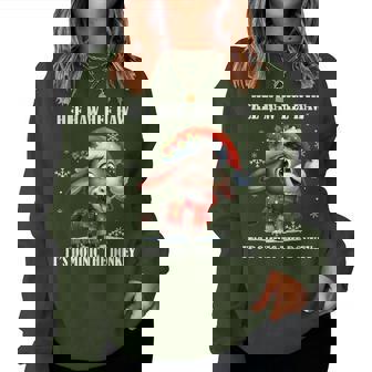 Christmas Italian Christmas Donkey Dominic The Donkey Women Sweatshirt | Seseable UK