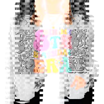 In My 8Th Birthday Era Eight Bday 8 Year Old Birthday Girl Women Sweatshirt | Mazezy