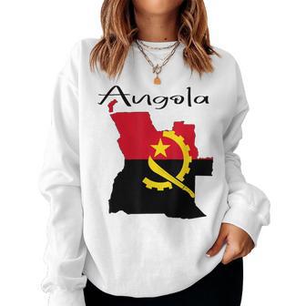 Angola Angolan Clothes Angola For Men Women Sweatshirt - Thegiftio UK