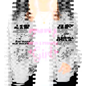 Aunt Of The Birthday Girl Family Matching Party Women Sweatshirt - Thegiftio