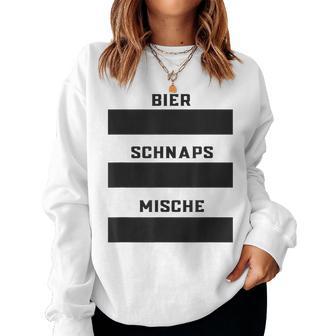 Beer Schnaps Sweatshirt Frauen - Geschenkecke