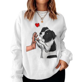 Border Collie Love Dogs Mama Female Sweatshirt Frauen - Geschenkecke